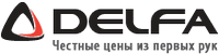 Логотип фирмы Delfa в Бору